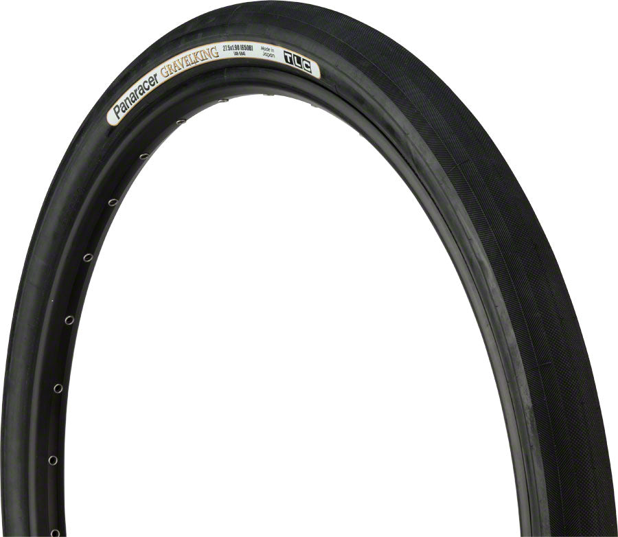 Panaracer GravelKing Slick Tire - 650b x 48 Tubeless Folding Black