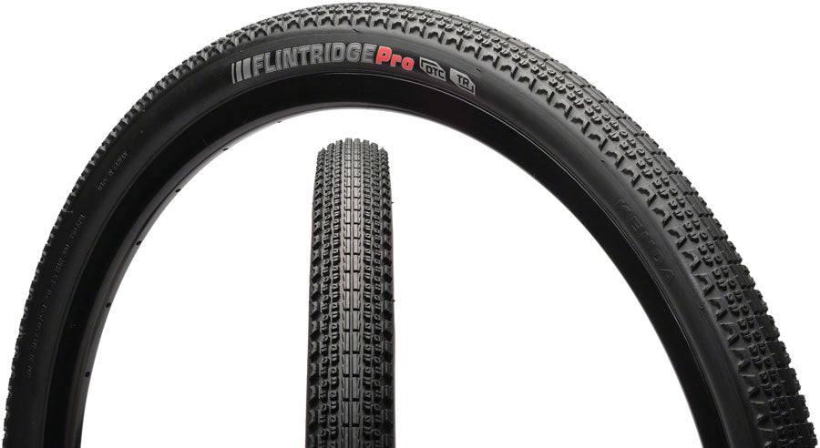 Kenda Flintridge Pro Tire - 700 x 40 Tubeless Folding Black 120tpi
