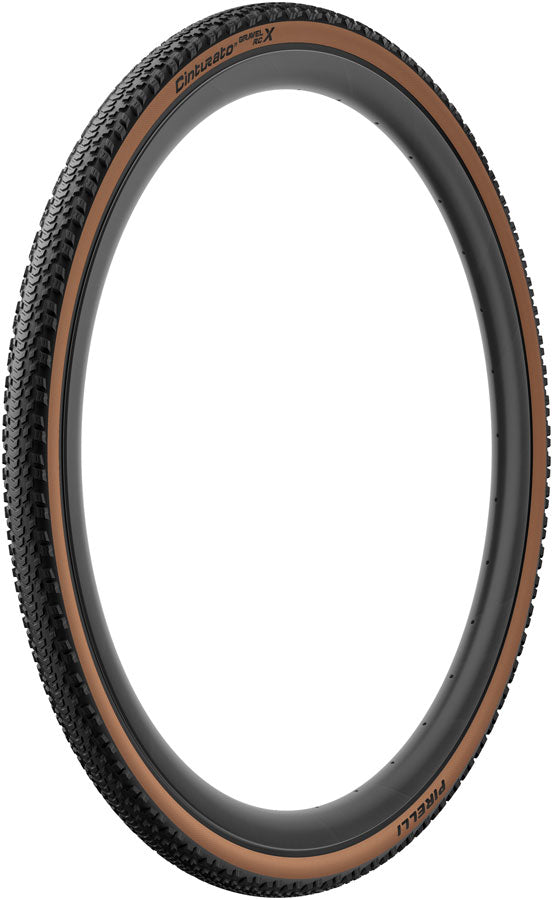 Pirelli Cinturato Gravel RCX TLR Tire - 700 x 35 Tubeless Folding Tan