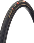 Challenge Strada Pro Tire 700x25C Folding Clincher Natural SuperPoly PPS 300TPI Black