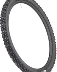 45NRTH Kahva Tire - 27.5 x 2.1 Tubeless Folding BLK 60 TPI 240 Concave Carbide Studs