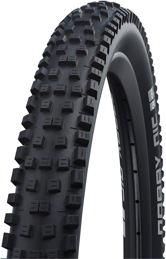 Schwalbe Nobby Nic Tire - 26 x 2.40&quot; Tubeless Folding BLK Evolution Line Addix SpeedGrip Super Ground