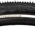 Panaracer Gravelking SK Tire 700x35C Folding Tubeless Ready ZSG Natural Advanced Extra Alpha Cord 126TPI Black