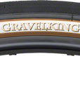 Panaracer GravelKing Slick Tire - 650b x 38 Tubeless Folding Black/Brown