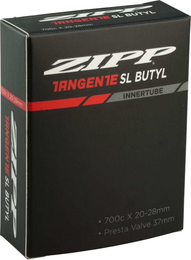 Zipp Tangente Butyl Tube - 700 x 20-28mm 37mm Aluminum Presta Valve