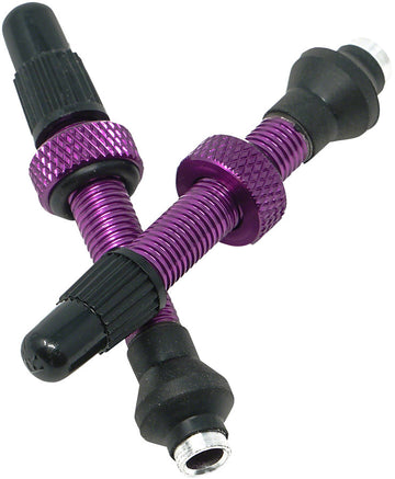 Industry Nine Tubeless Valves - 40mm Purple Pair