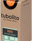 Tubolito Tubo Road Tube - 700 x 18-32mm 80mm Presta Valve Orange