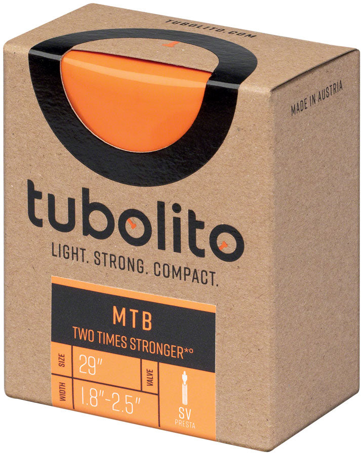 Tubolito Tubo MTB Tube - 29&quot; x 1.8-2.5&quot; 42mm Presta Valve Orange