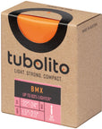 Tubolito Tubo BMX Tube - 22/24 x 1.5-2.5" 42mm Presta Valve Orange