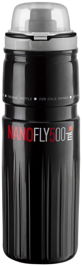 Elite SRL Nanofly Insulated Water Bottle - 500ml Black