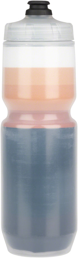 Salsa Latitude Purist Insulated Water Bottle - Black White w/ Stripes 23oz