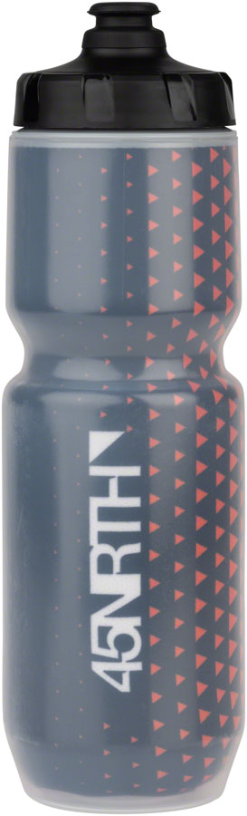 45NRTH Last Light Insulated Purist Water Bottle - Black/Orange 23oz
