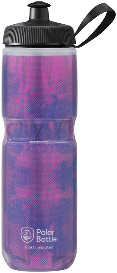 Polar Bottles Sport Insulated Fly Dye Water Bottle - Blackberry 24oz