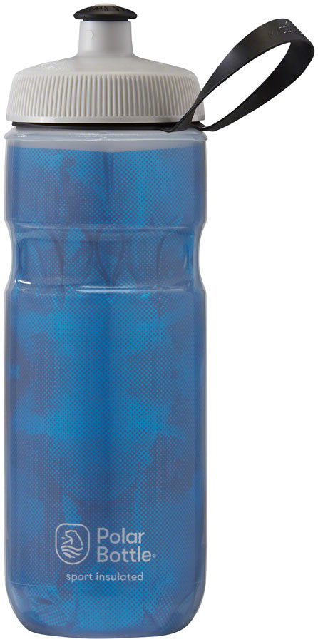 Polar Bottles Sport Insulated Fly Dye Water Bottle - Electric Blue 20oz