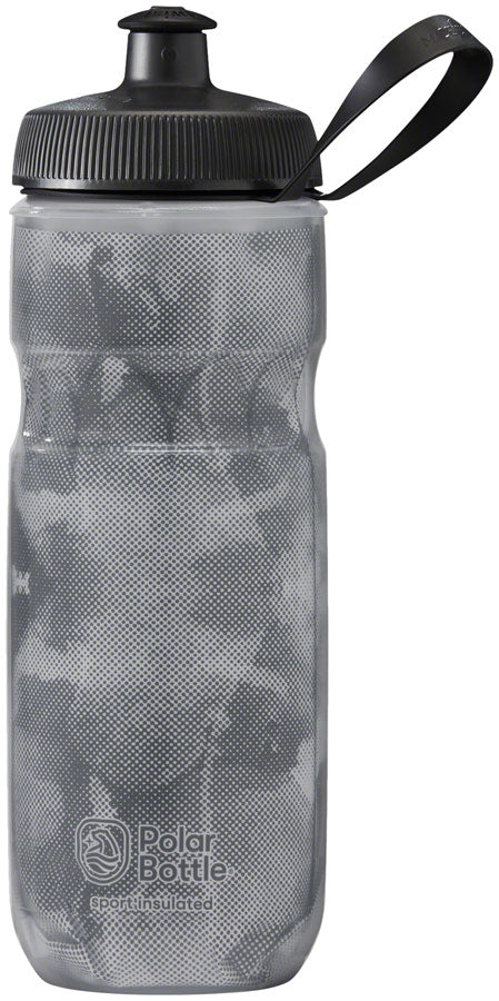 Polar Bottles Sport Insulated Fly Dye Water Bottle - Monochrome 20oz