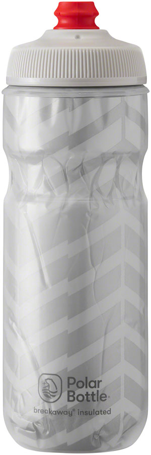 Polar Bottle Breakaway Water Bottle Bolt White/Silver - 20oz