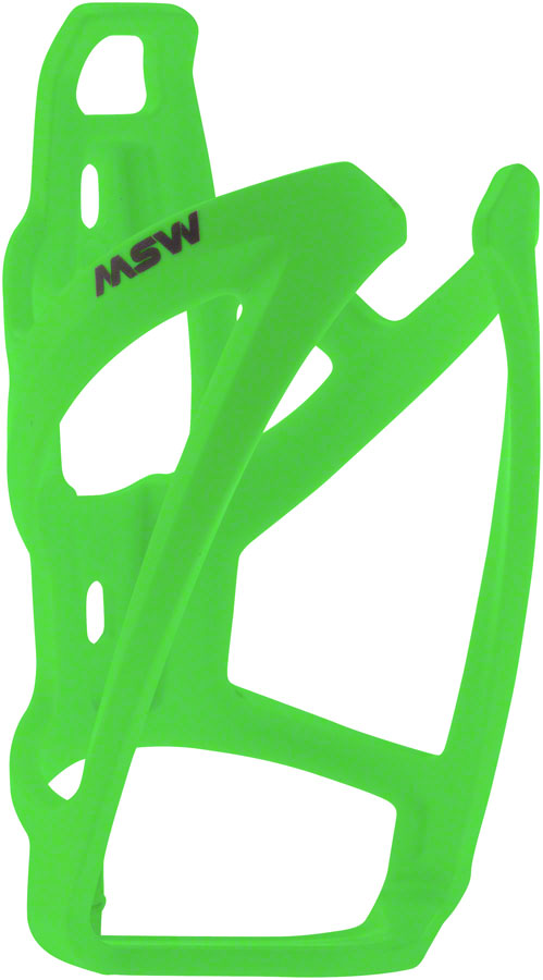 MSW PC-110 Composite Bottle Cage Neon Green