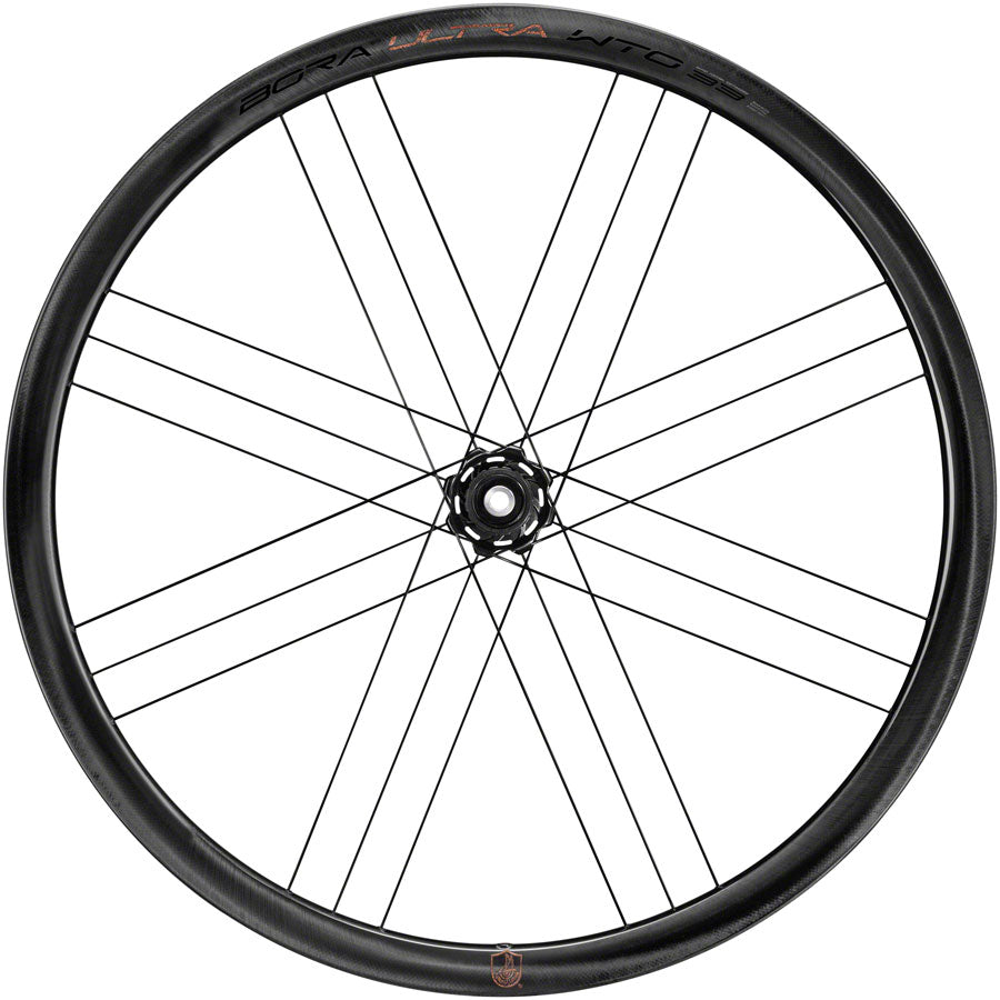 Campagnolo Bora Ultra WTO 33 Front Wheel - 700c 12 x 100mm Center-Lock 2-Way Fit Gray
