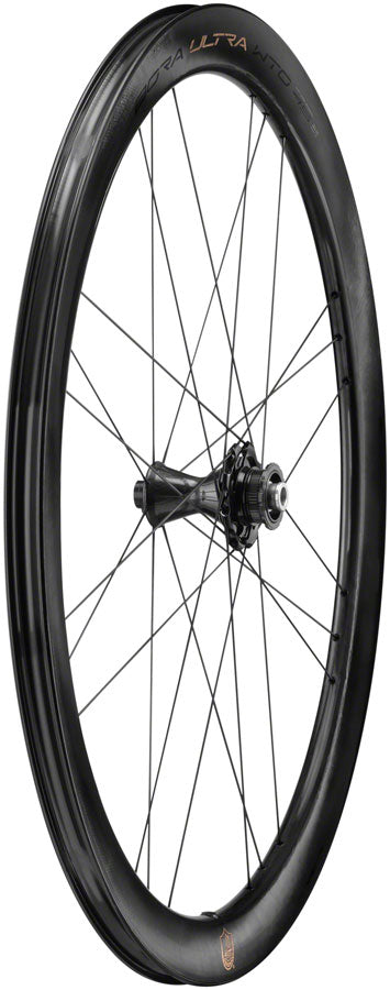 Campagnolo Bora Ultra WTO 45 Front Wheel - 700c 12 x 100mm Center-Lock 2-Way Fit Gray