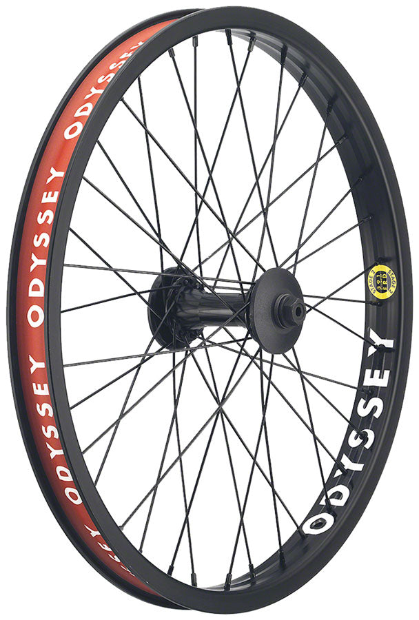 Odyssey Stage-2 Front Wheel - 20&quot; 3/8&quot; x 100mm Rim Brake Black