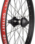 Odyssey Quadrant Rear Wheel - 20" 14 x 110mm Rim Brake Freecoaster RHD Black