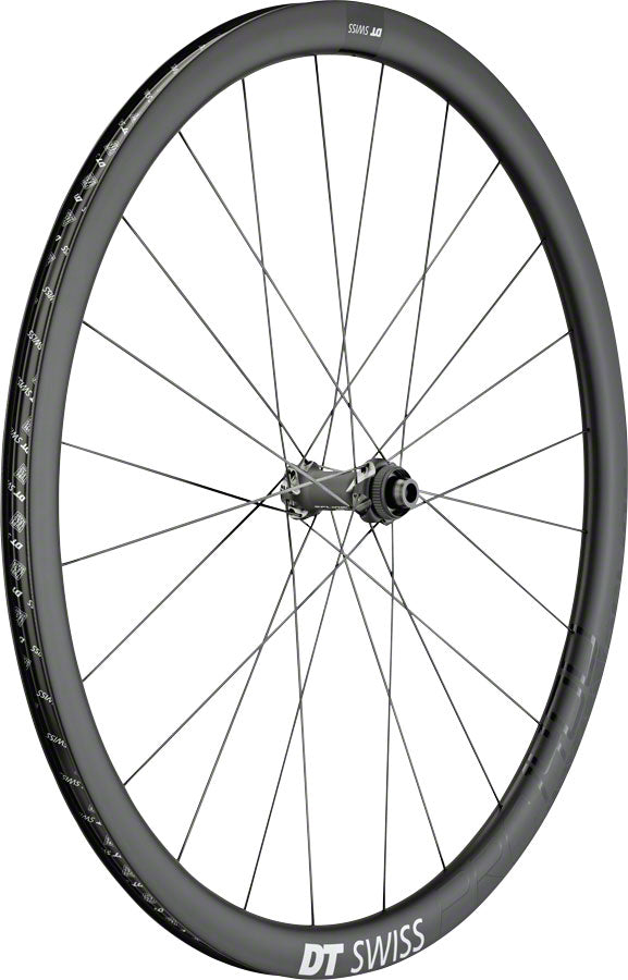 DT Swiss PRC 1400 Spline Front Wheel - 700 12 x 100mm Center-Lock Black