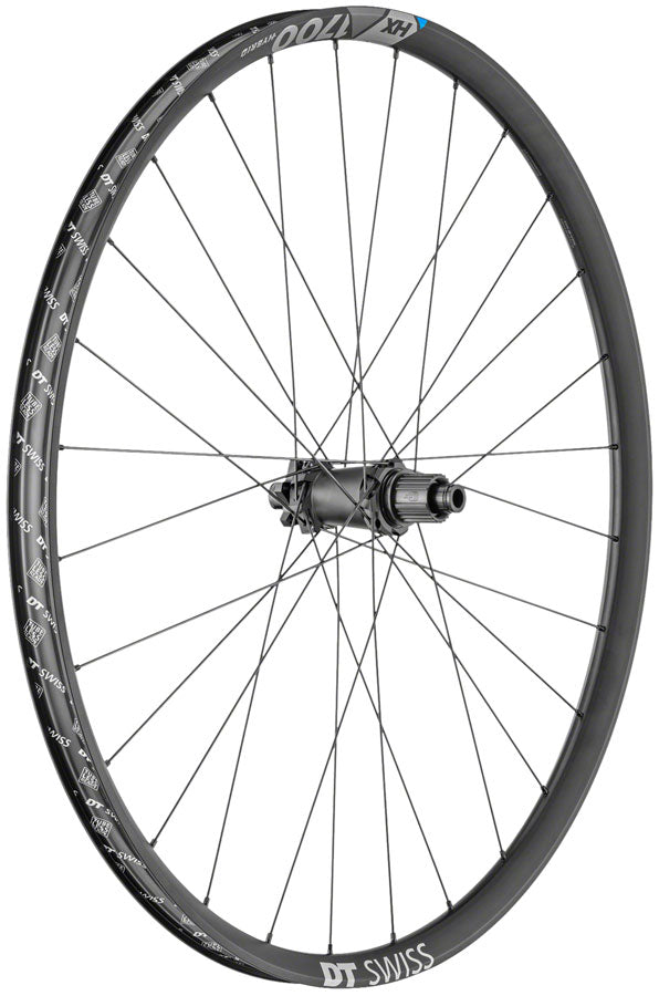 DT Swiss HX 1700 Spline LS Rear Wheel - 27.5&quot; 12 x 148mm 6-Bolt Micro Spline LS BLK