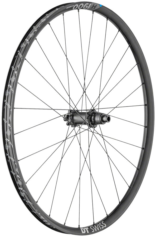 DT Swiss H 1900 Spline 30 Rear Wheel - 29&quot; 12 x 148mm 6-Bolt XD Black