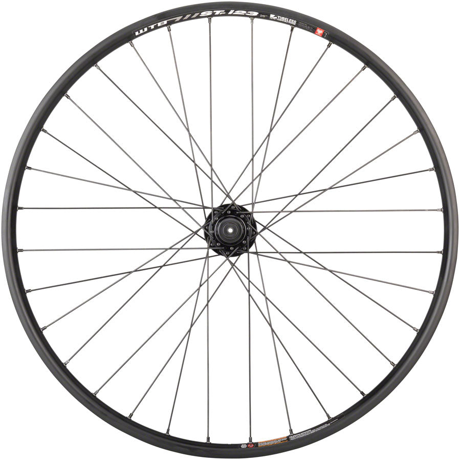 Quality Wheels WTB ST i23 TCS Disc Front Wheel - 26&quot; QR x 100mm 6-Bolt Black