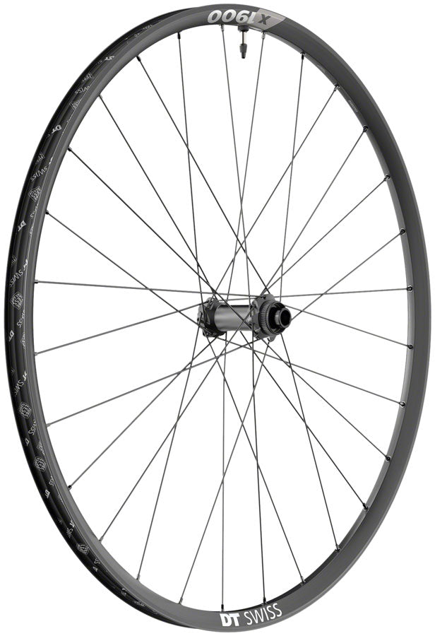 DT Swiss X 1900 Spline 25 Front Wheel - 29&quot; 15 x 100mm Center-Lock Black