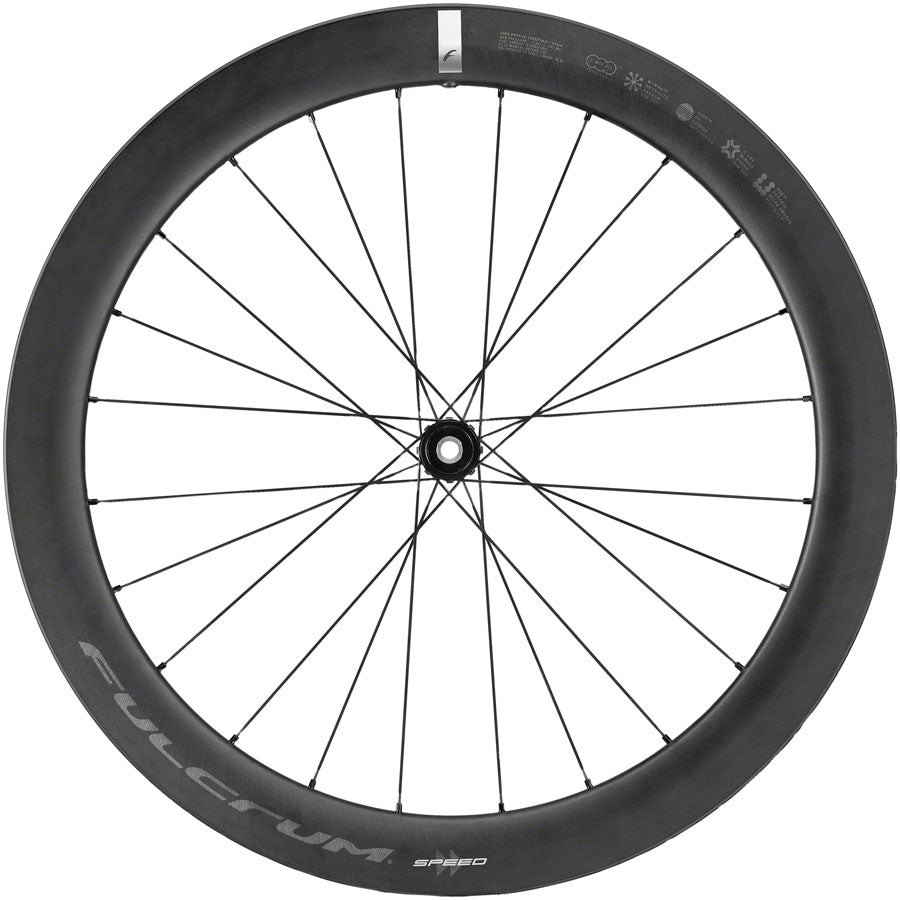 Fulcrum Speed 57 Front Wheel - 700 12 x 100mm CenterLock Black