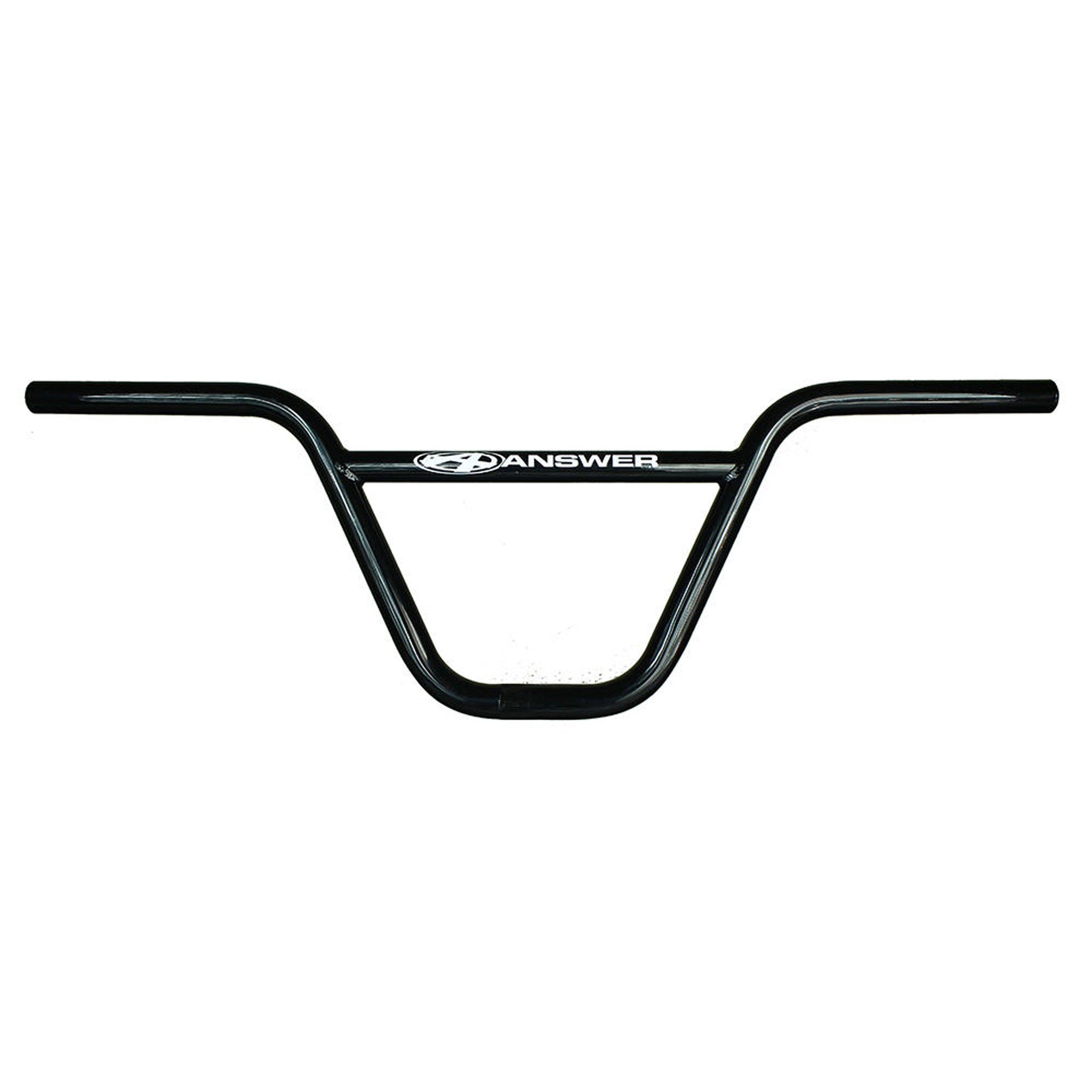 AnswerBMX Pro Flat CrMo BMX Bars (22.2) 8&quot; Black
