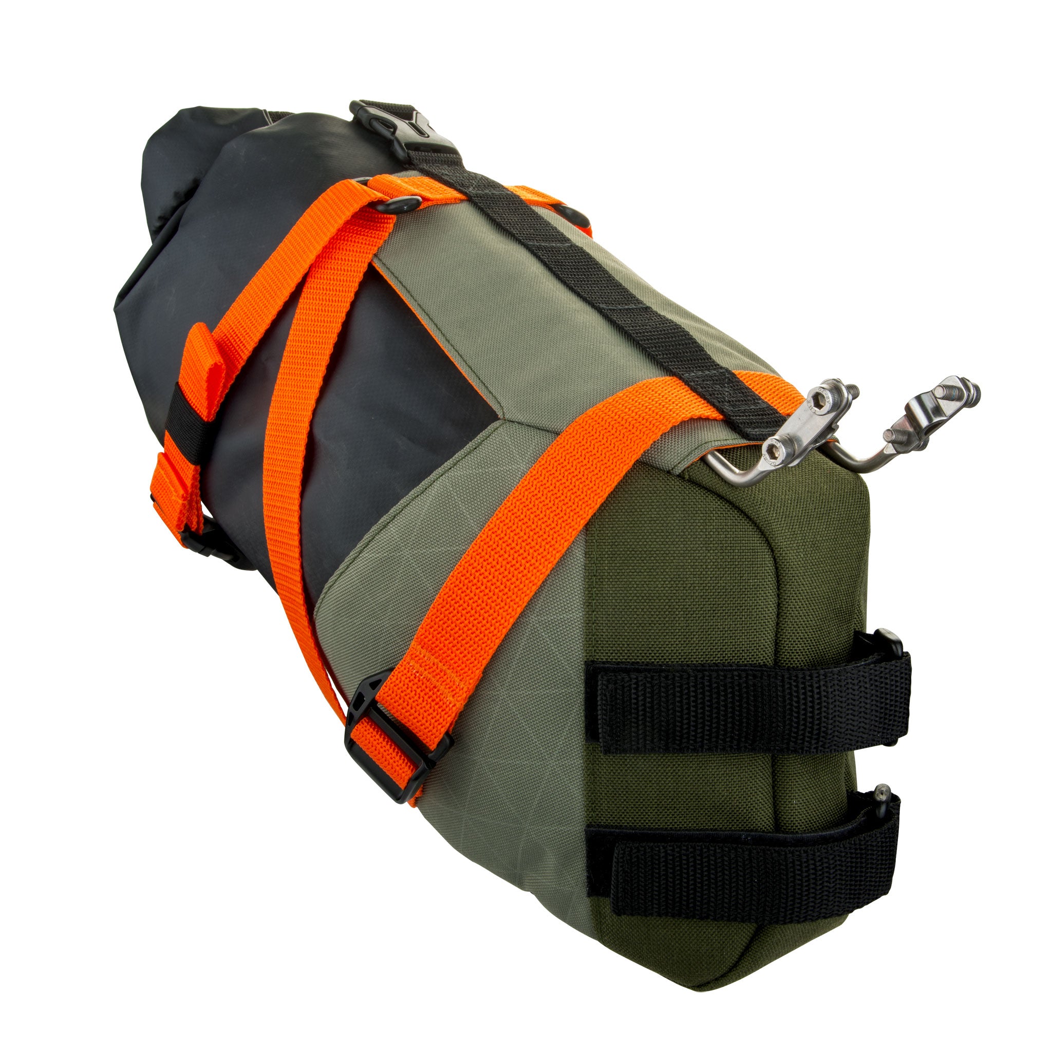Birzman Waterproof Packman Travel Saddle Pack 6L Green/Orang
