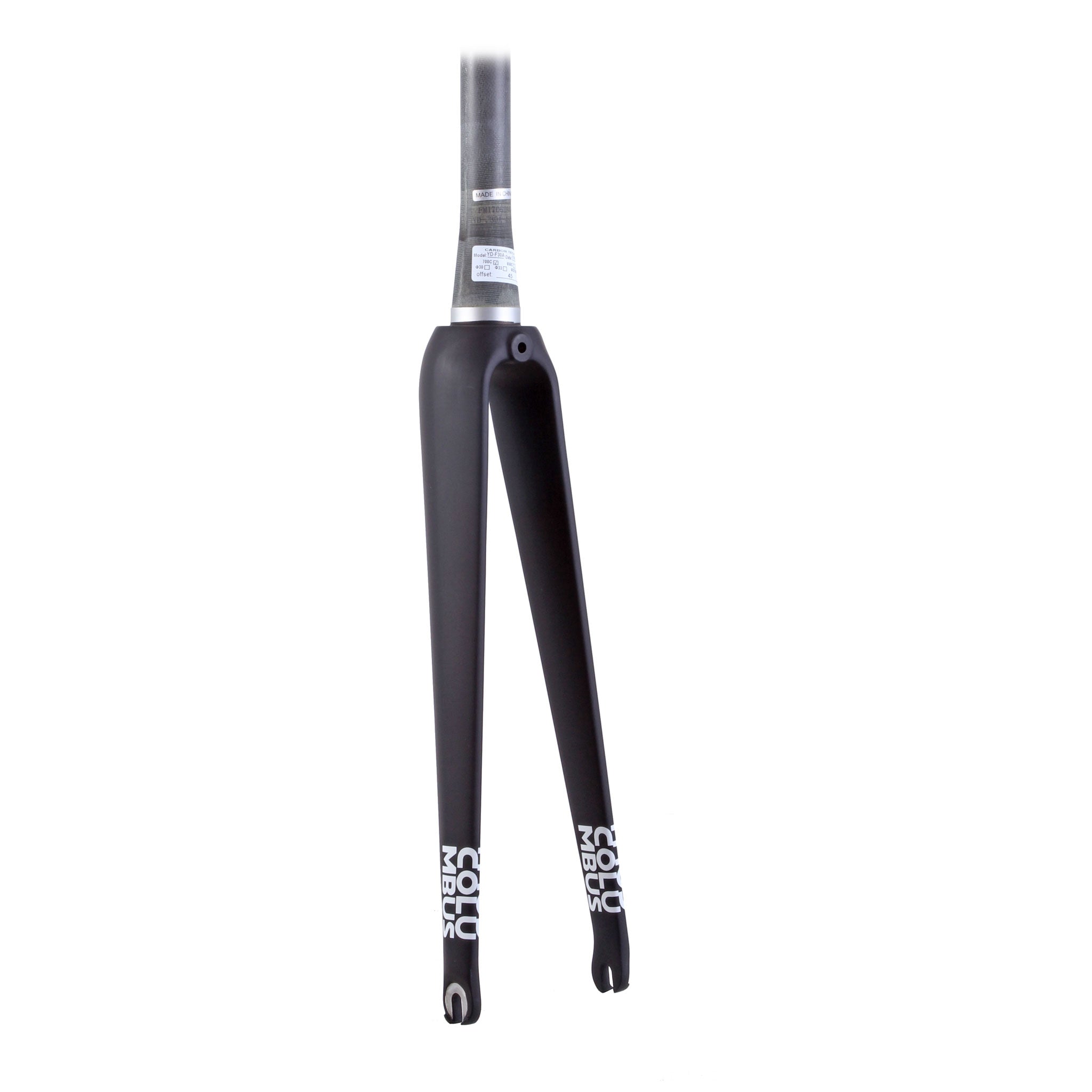 Columbus Futura Caliper Carbon Fork 1.5&quot; (45mm) Tapered - Black