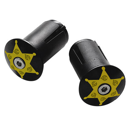 Cinelli Expander Alloy End Plugs Ano Sheriff Pair
