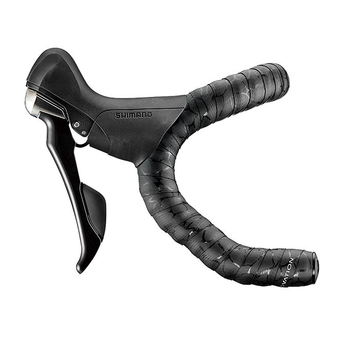Ciclovation Leather Touch Handlebar Tape Magma Blk/Ash