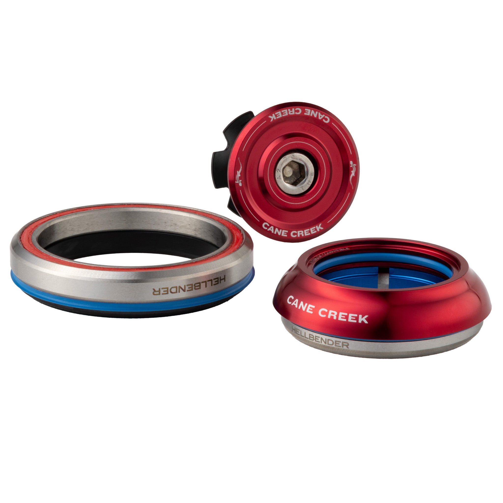 Cane Creek 70-Series Headset IS41/28.6|IS52/40 Red
