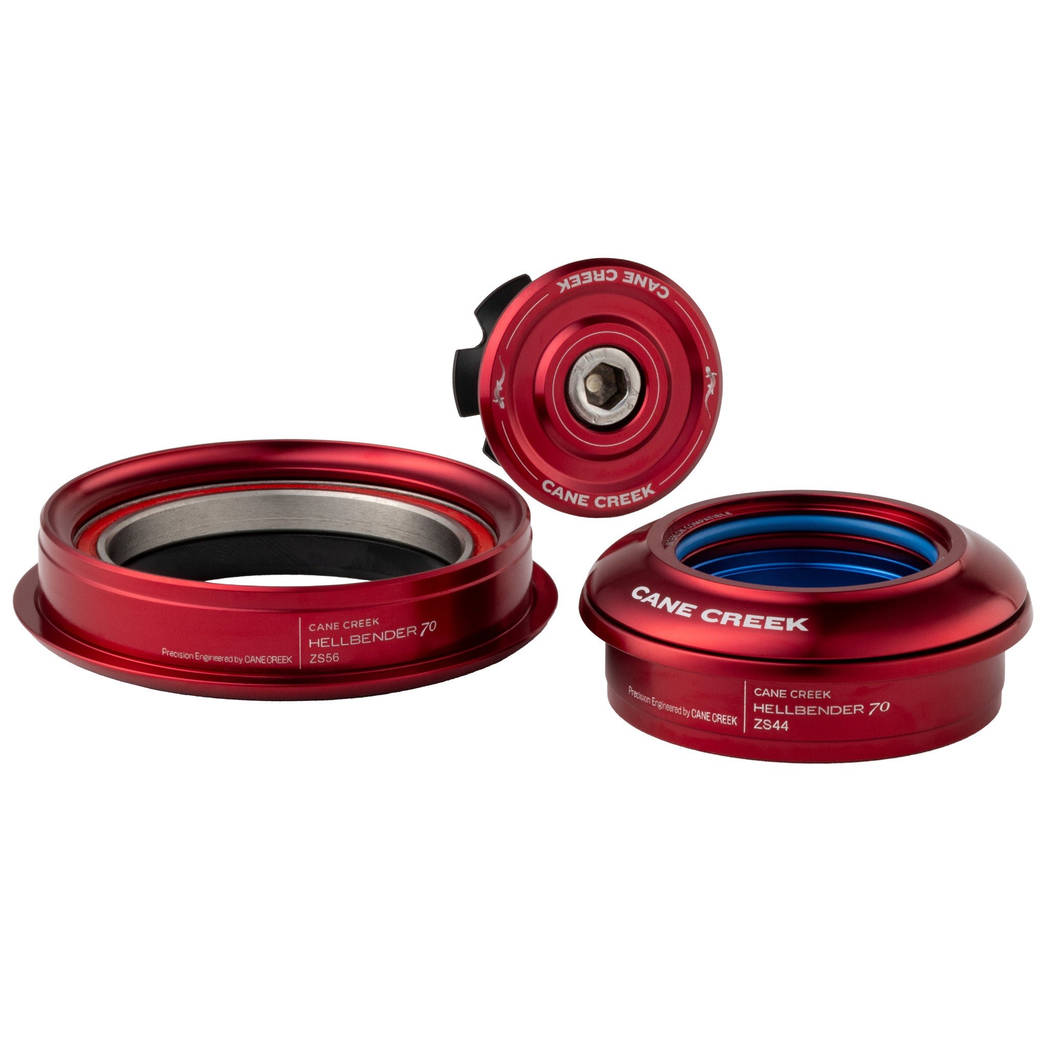 Cane Creek 70-Series Headset ZS44/28.6|ZS56/40 Red
