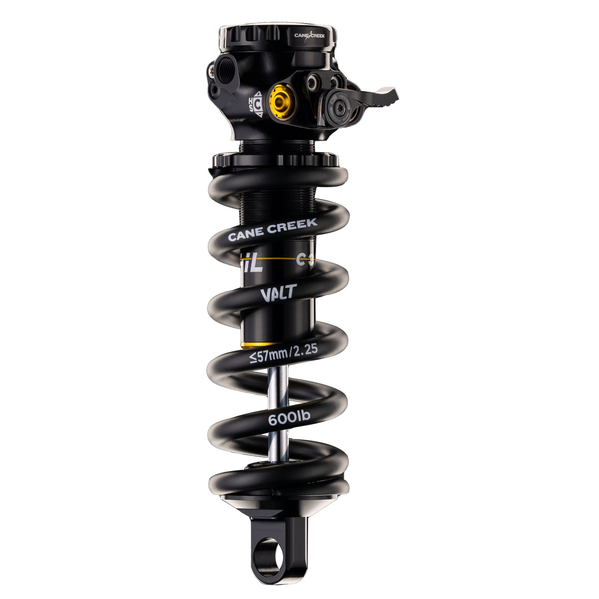 Cane Creek Coil IL Next Gen Rear Shock - 185 x 50mm Black Trunnion - The Bike Hub