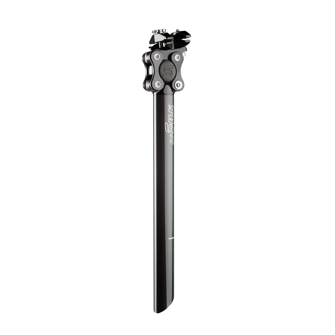 Cane Creek eeSilk Suspension Seatpost - Carbon 27.2 x 350mm 20mm Travel BLK