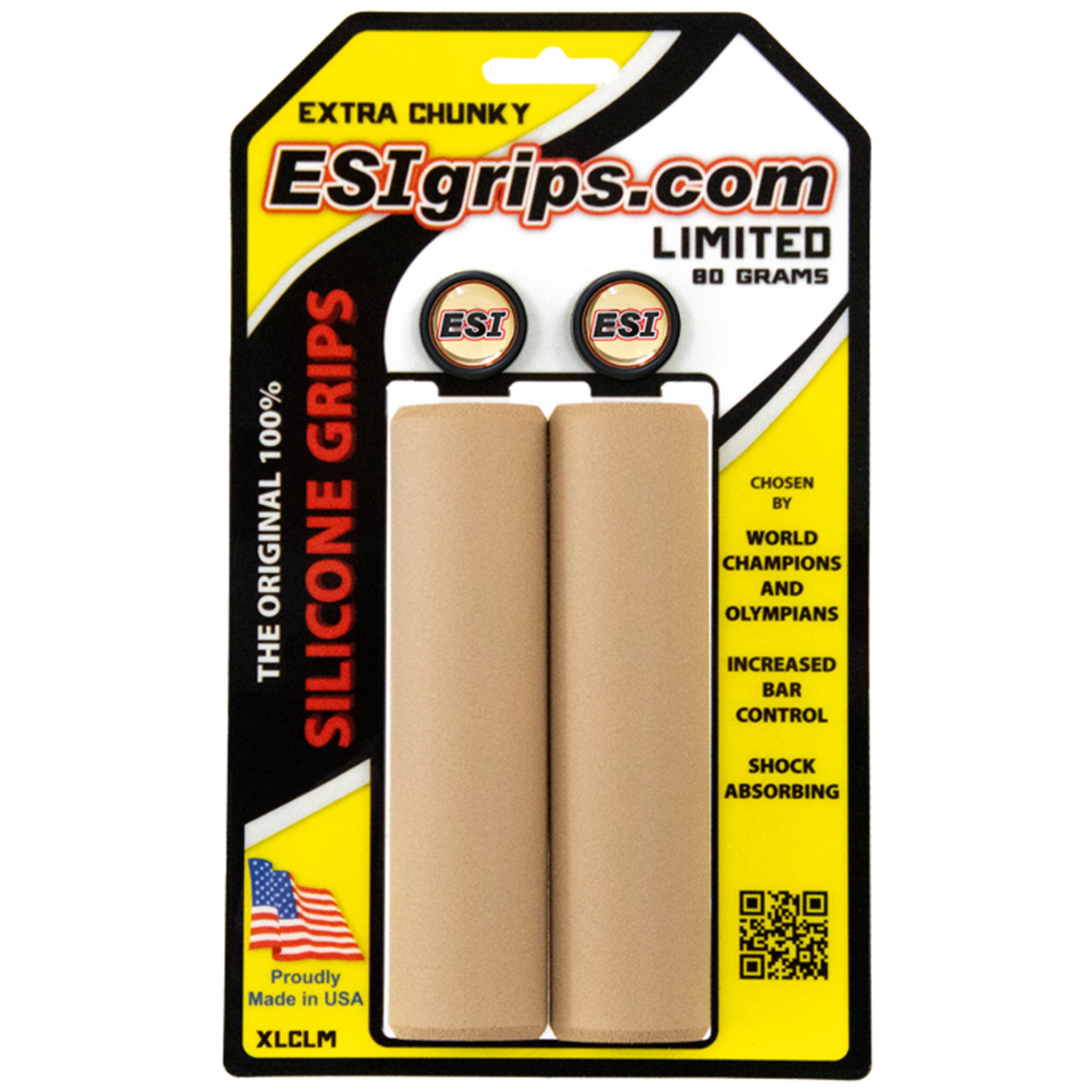 ESI Extra Chunky Grips - Tan