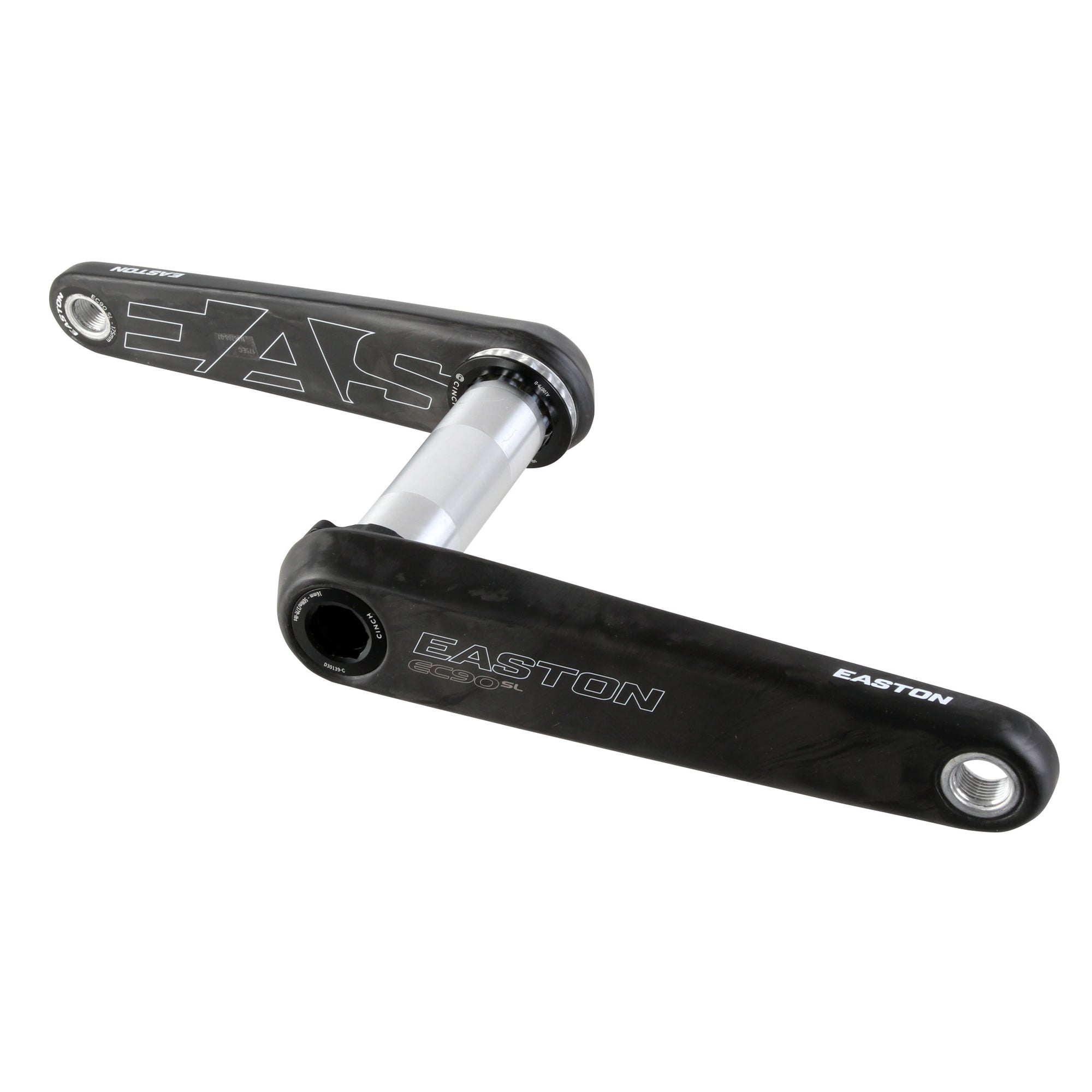 Easton EC90 SL Carbon Crankset - 172.5mm Direct Mount CINCH Spindle Interface BLK - The Bike Hub