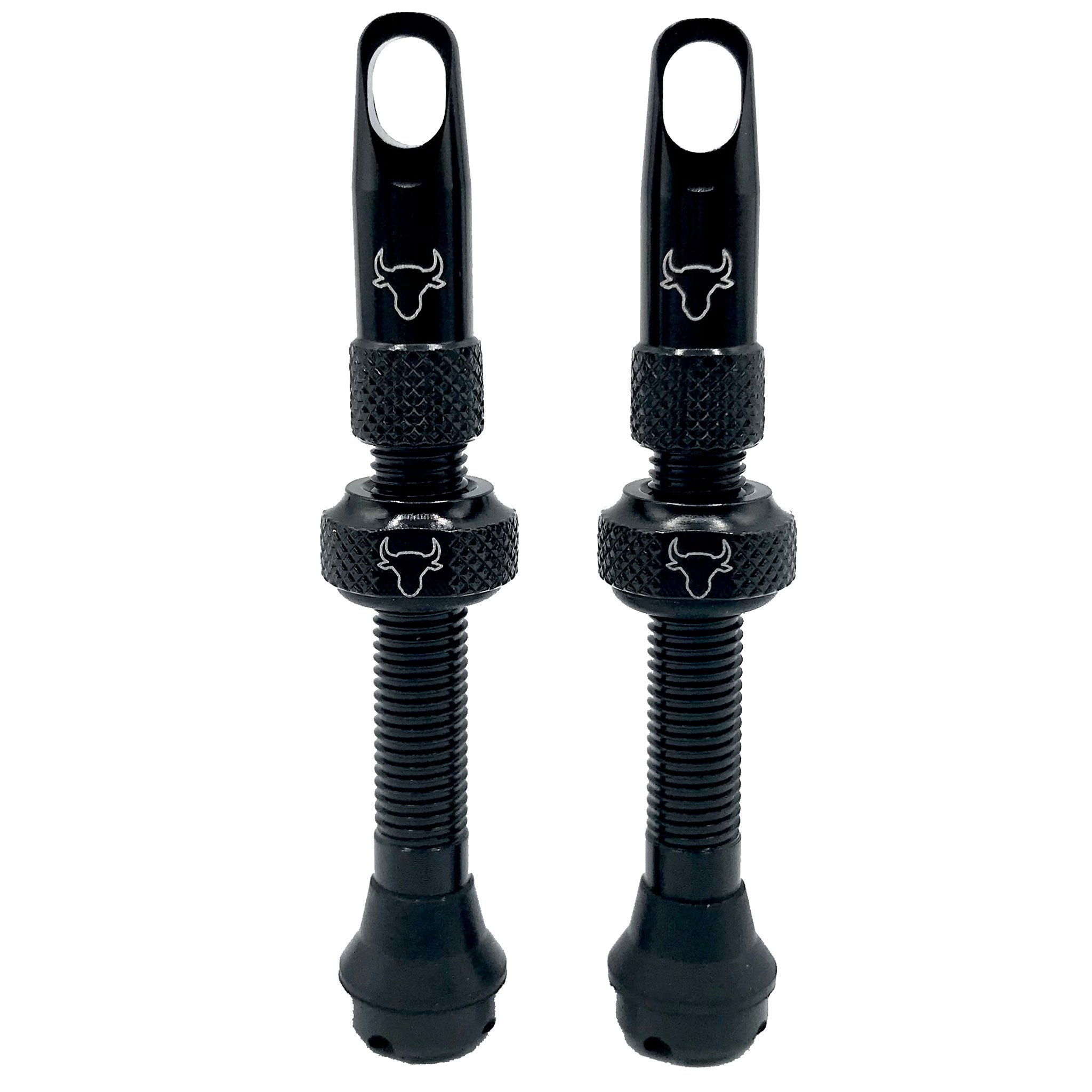 Hold Fast Cycling Tubeless Valve Stem 42mm (Pair) - Black