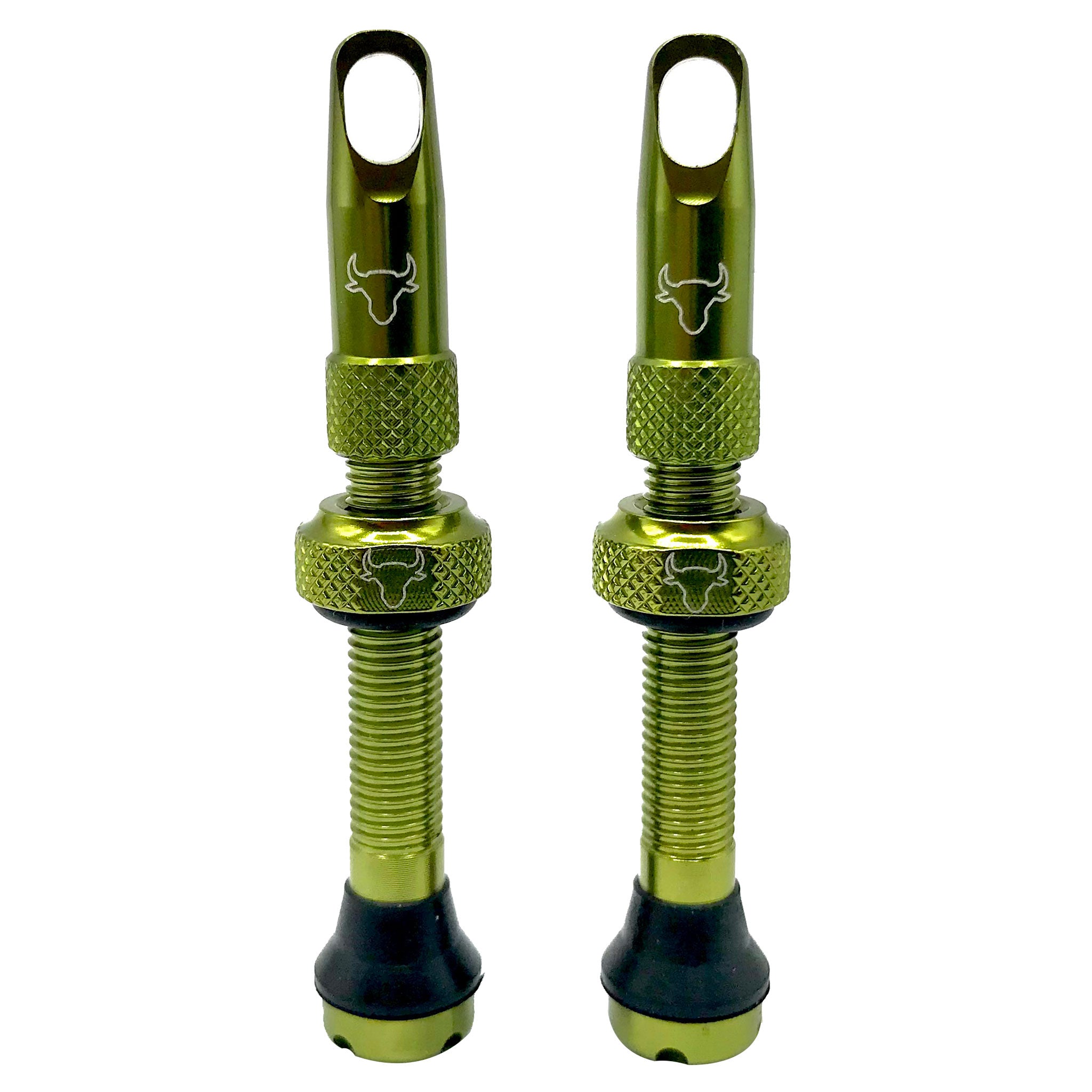 Hold Fast Cycling Tubeless Valve Stem 42mm (Pair) - Green
