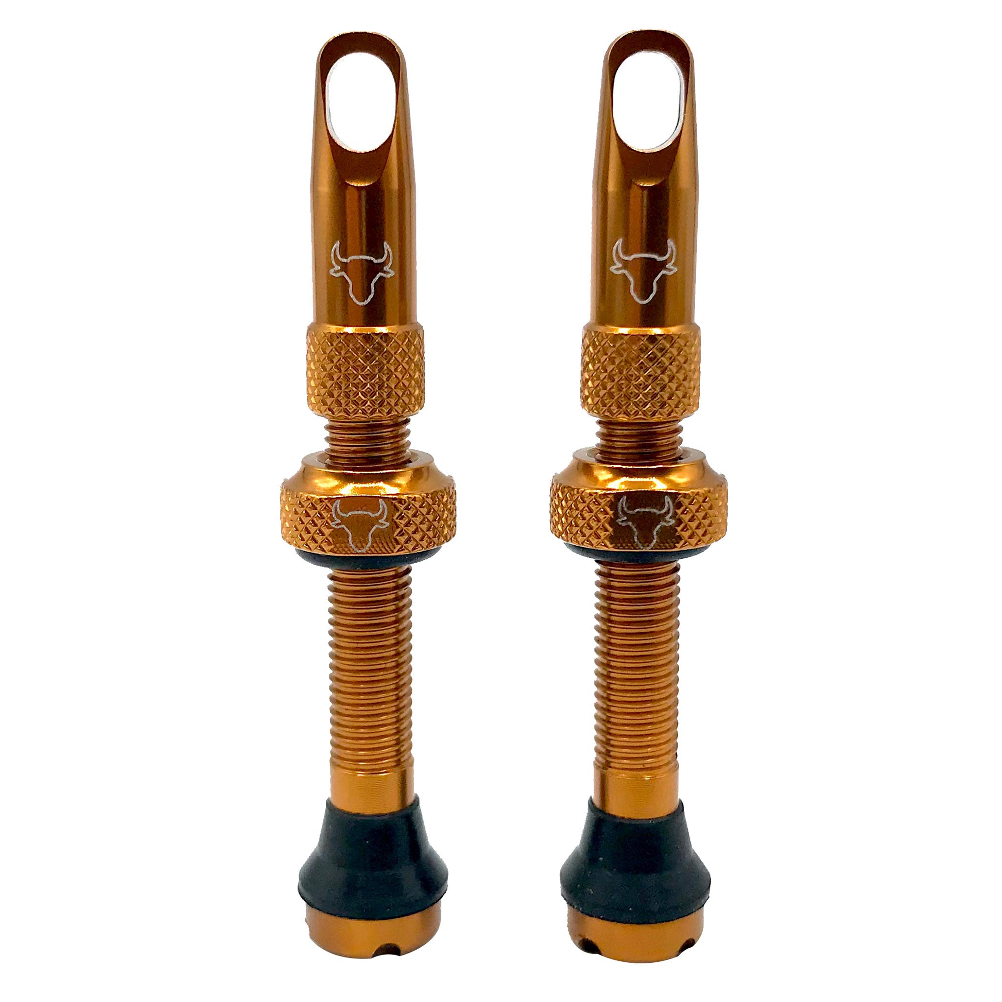 Hold Fast Cycling Tubeless Valve Stem 42mm (Pair) - Bronze