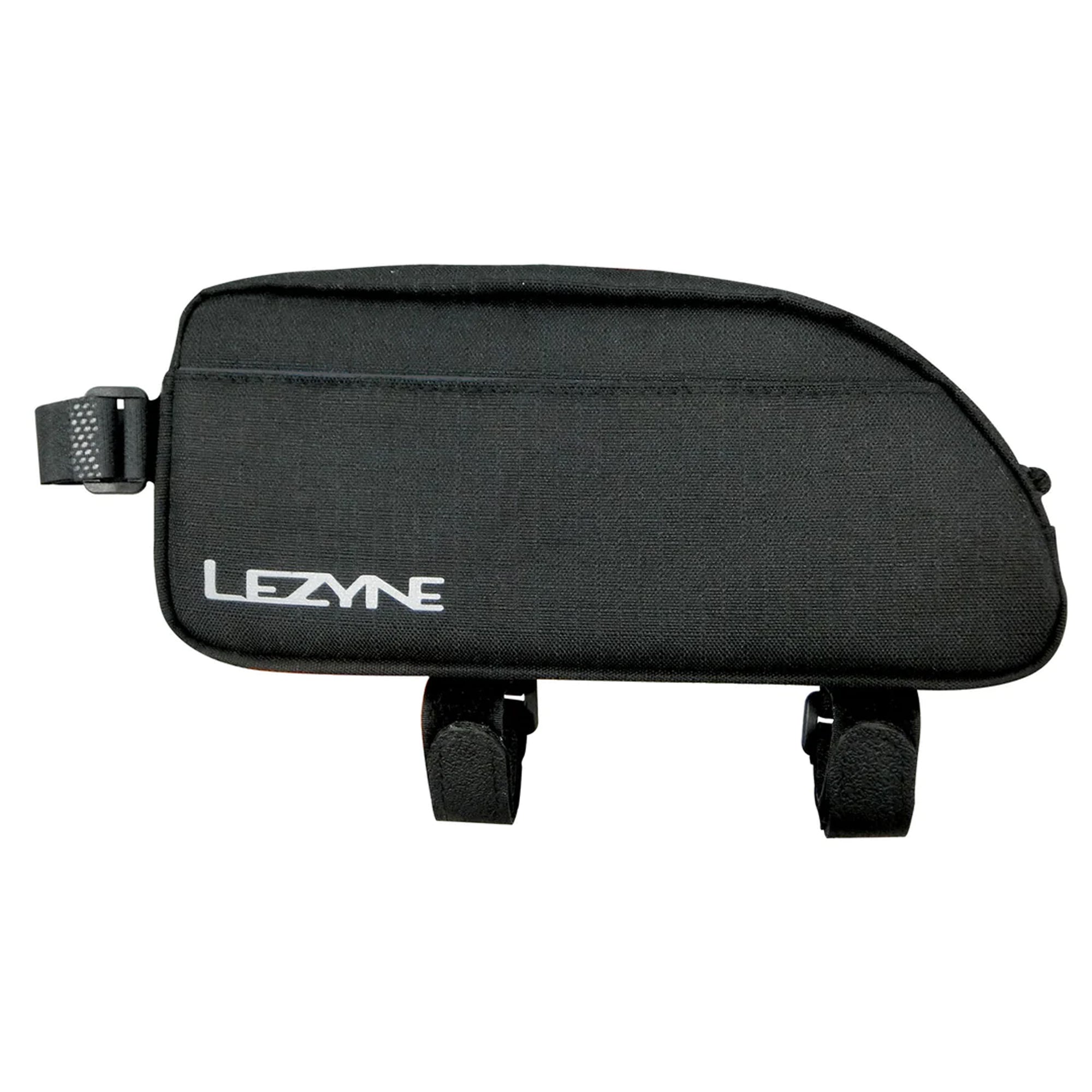 Lezyne Energy Caddy XL Top Tube Bag 0.8L Strap Mount Black - The Bike Hub