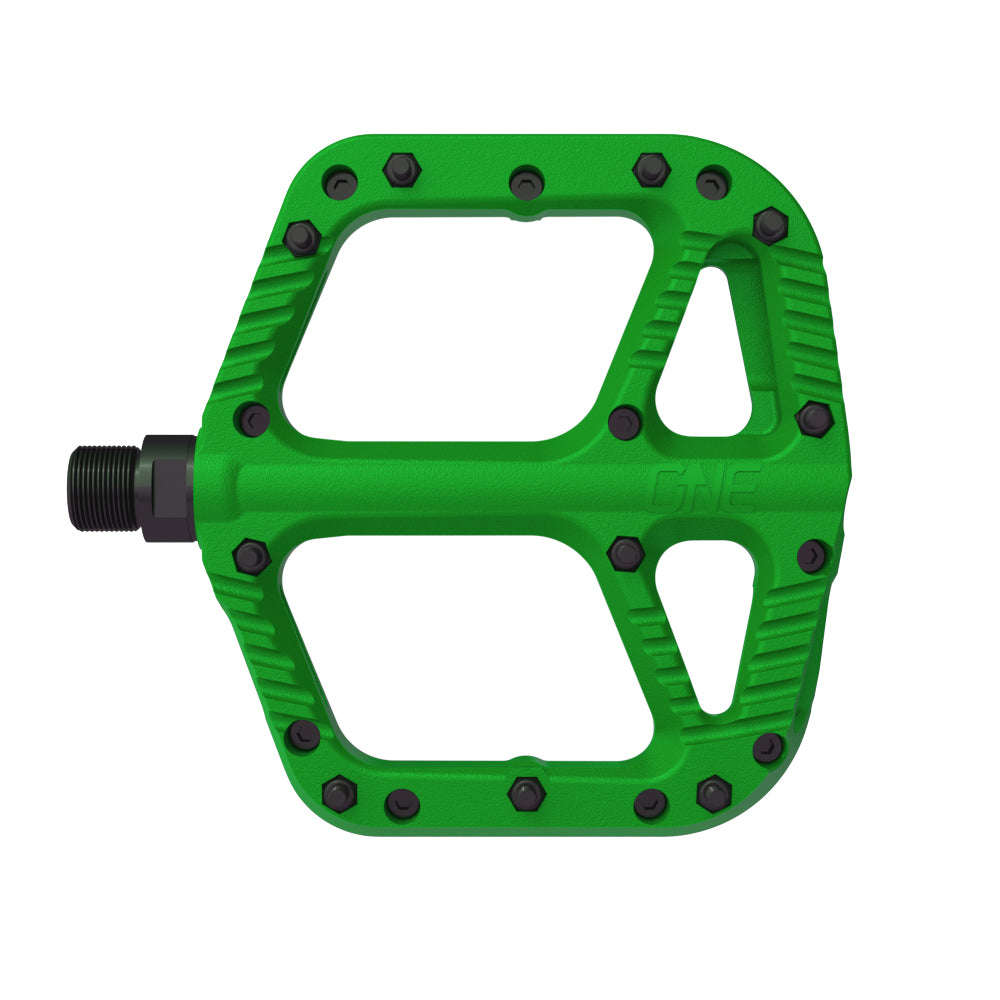 OneUp Components Comp Platform Pedals Green