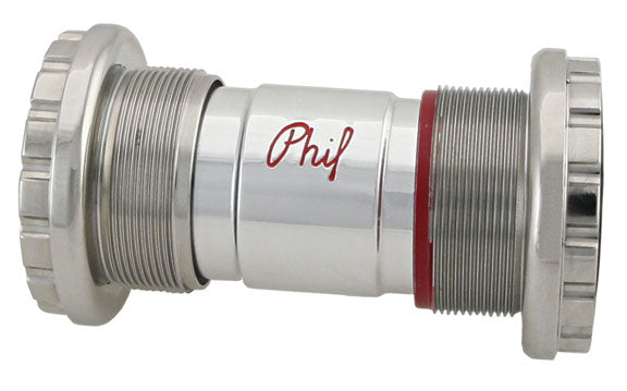 Phil Wood Stainless External 68/73mm BB Polished
