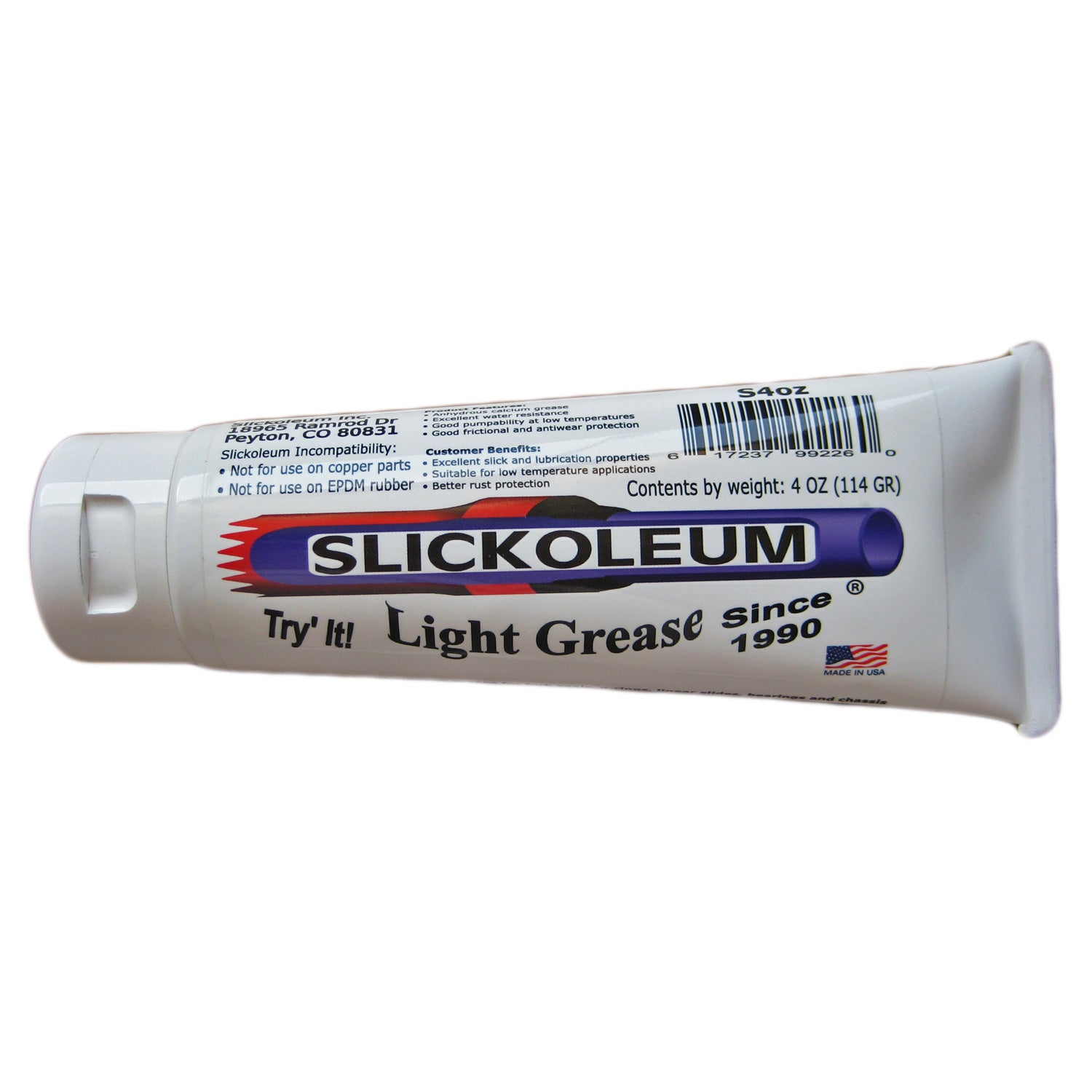 Slickoleum Friction Reducing Grease 4oz Tube