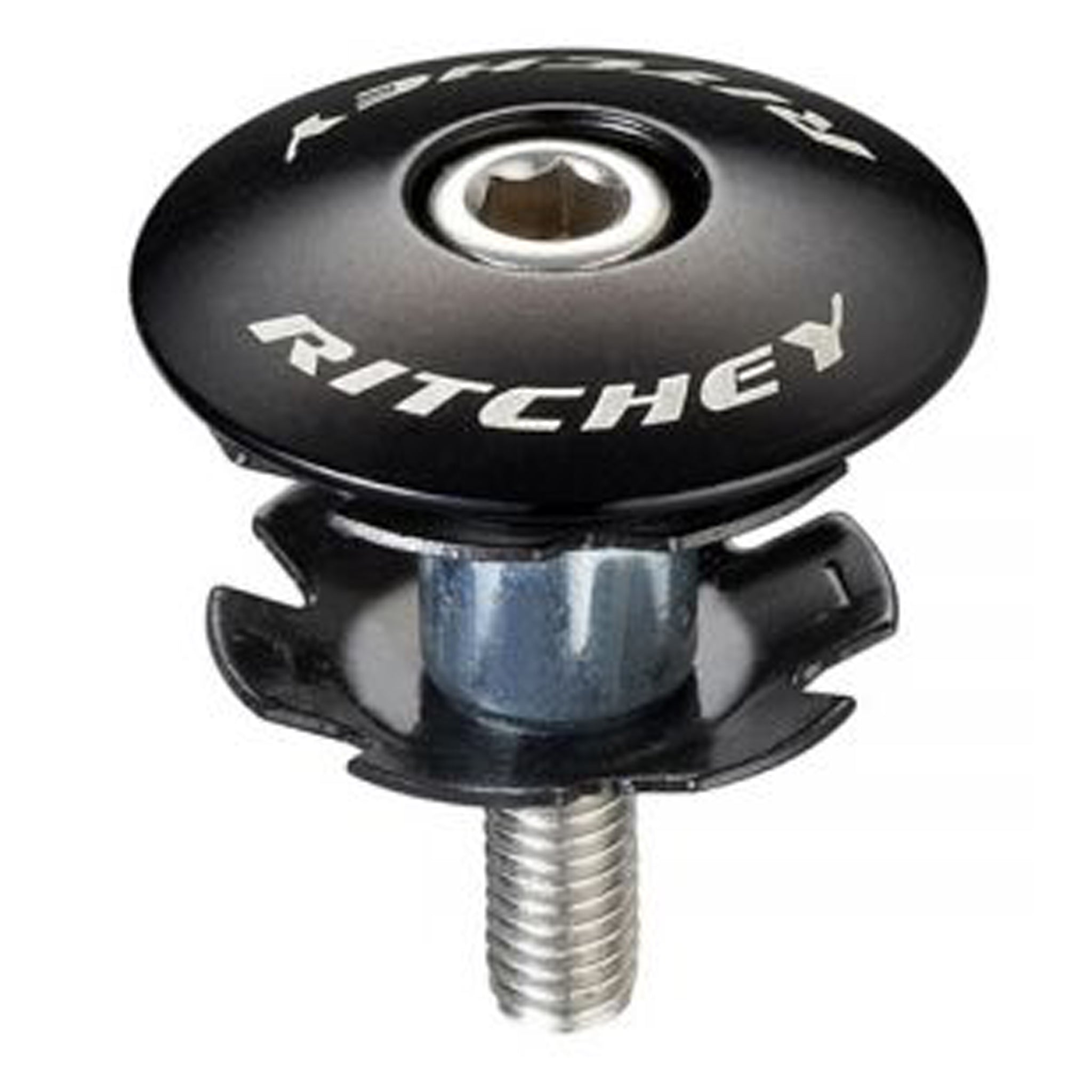 Ritchey Headset Top Cap With Bolt WCS Black 1-1/4&quot;